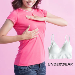 Women Tank Crop Top Seamless Underwear