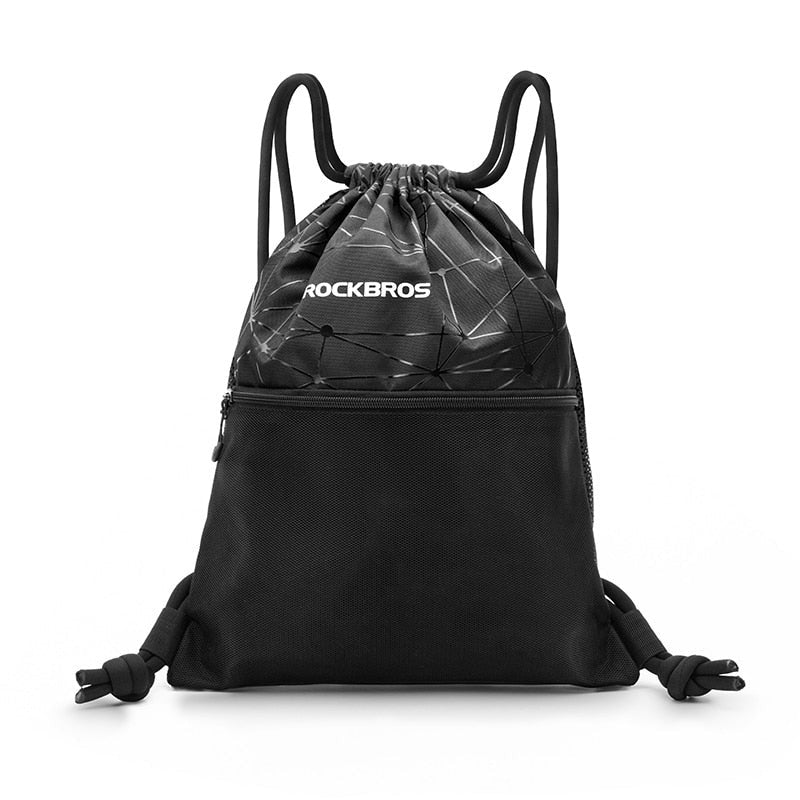 Psycho Backpack Drawstring Bags Gym Bag Waterproof Dark Happy Warm