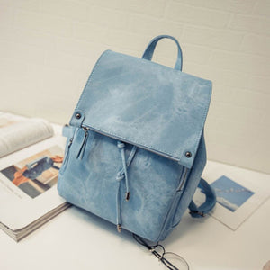 Women Backpacks Canvas College Bags